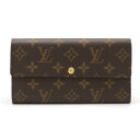 LOUIS VUITTON ルイ ヴィトン モノグラム ポルトフォイユ サラ 2つ折長財布 二つ折り長財布 M61734 【中古】(4)