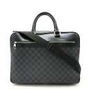 LOUIS VUITTON ルイ ヴィトン ダミエグラフィット オーバーナイト ビジネスケース ブリーフケース 書類カバン 2WAY ショルダーバッグ N410...