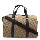 dunhill ダンヒル ディーエイト D8 Dエイト ボストンバッグ トラベルバッグ 2WAY ショルダーバッグ キャンバス レザー ベージュ ダークブラウン...