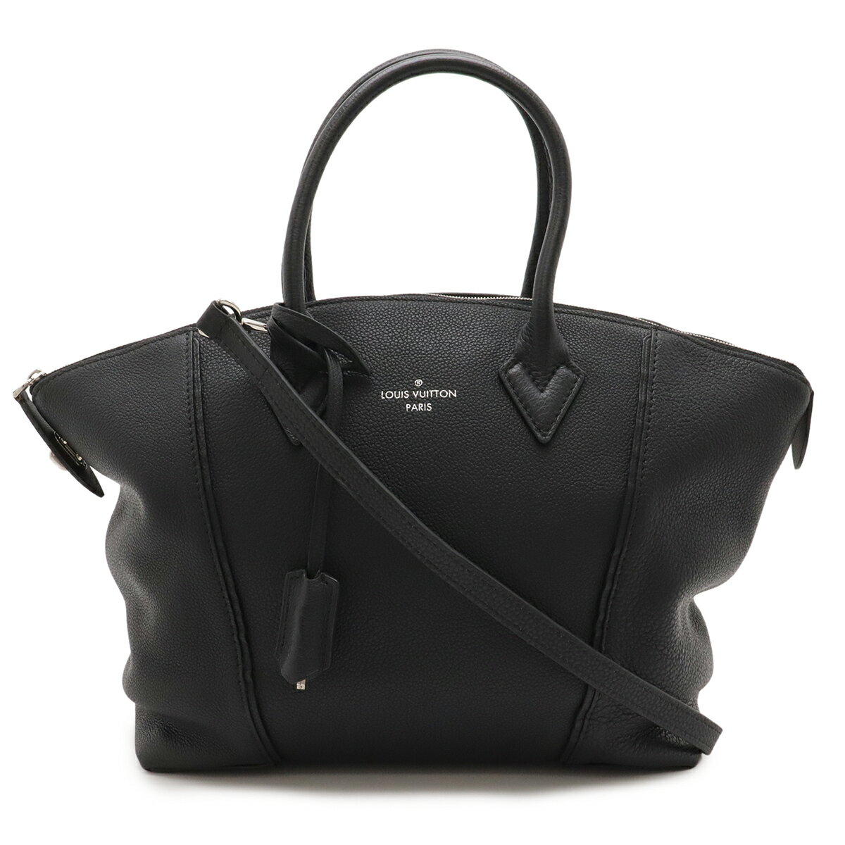 Rakuten - LOUIS VUITTON ルイ ヴィトン パルナセア ロックイットPM ハンドバッグ 2WAY ショルダーバッグ ヴォーカシミール レザー ノワール ブラック M50028 【中古】