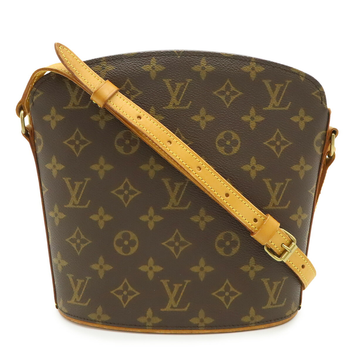 LOUIS VUITTON ルイ ヴィトン モノグラム ドルーオ ショルダーバッグ 斜め掛け M51290 【中古】