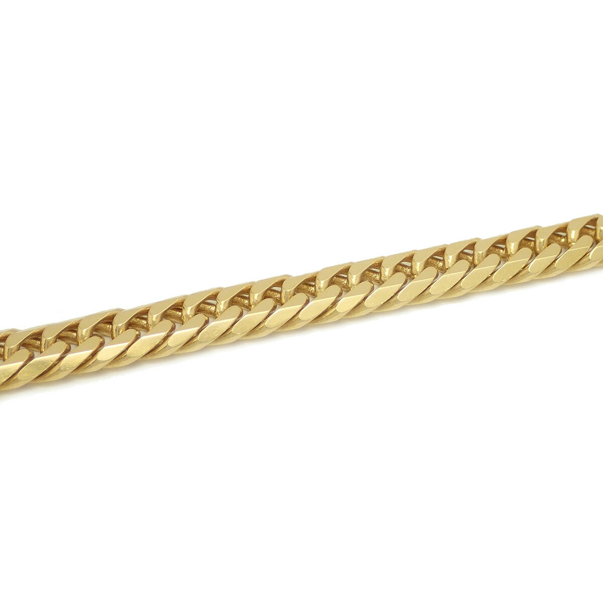 KIHEI 喜平 キヘイ ネックレス K18 18金 ゴールド 50.2g 50.5cm YG 6面W ダブル 日本造幣局検定マーク入り 50g前後 【中古】