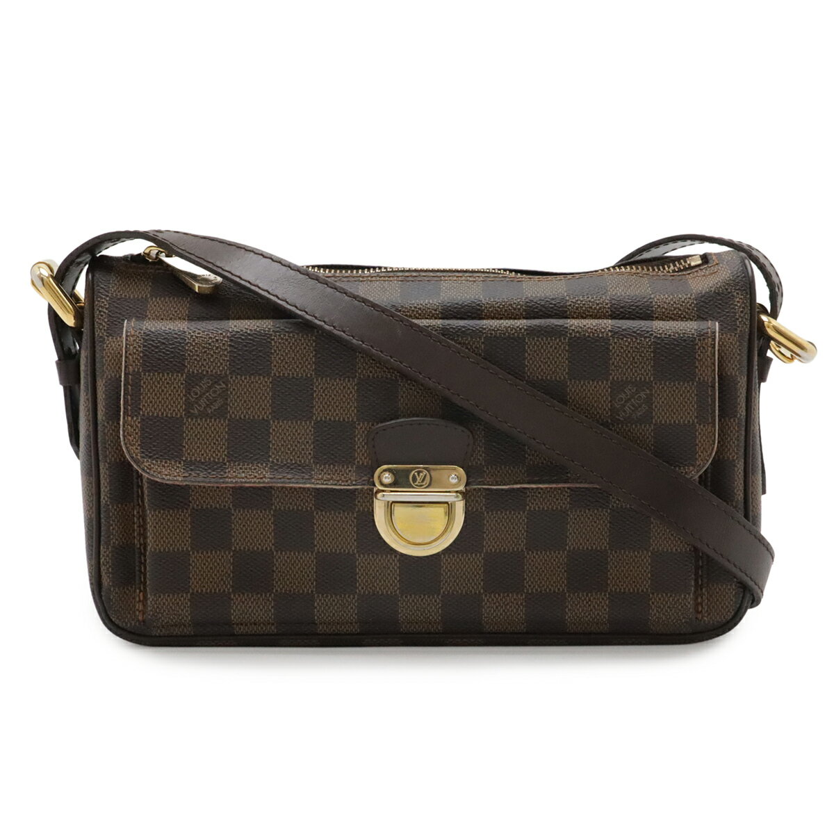 Rakuten - LOUIS VUITTON ルイ ヴィトン ダミエ ラヴェッロGM ショルダーバッグ ロングショルダー ロングストラップ 斜め掛け N60006 【中古】