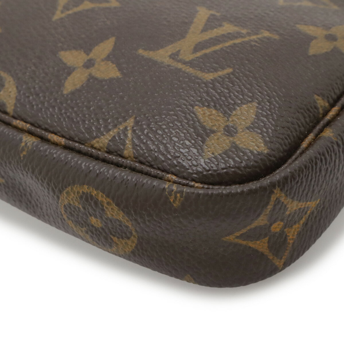 LOUIS VUITTON ルイ ヴィトン モノグラム ミニポシェット アクセソワール アクセサリーポーチ マルチポーチ 小物入れ M58009 【中古】 3