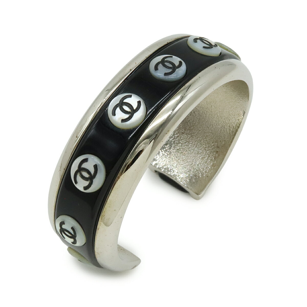 楽天市場】chanel シャネル ココマーク バングル オープンバングルの通販