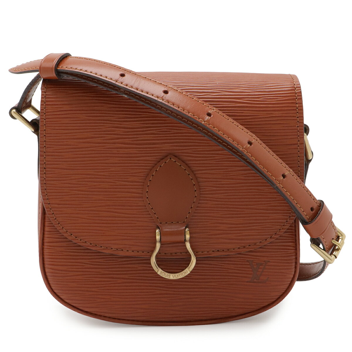 Rakuten - LOUIS VUITTON ルイ ヴィトン エピ ミニサンクルー ショルダーバッグ ポシェット 斜め掛け レザー ケニアブラウン 茶 M52213 【中古】