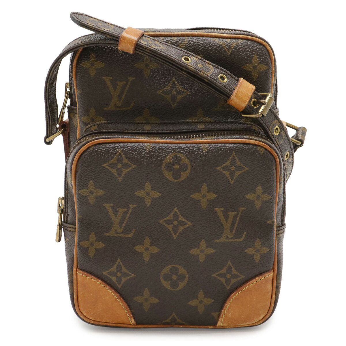 Rakuten - LOUIS VUITTON ルイ ヴィトン モノグラム アマゾン ショルダーバッグ ポシェット 斜め掛け ベタなし M45236 【中古】