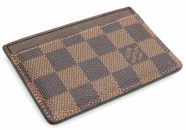 LOUIS VUITTON ルイ ヴィトン ダミエ ポルトカルト サーンプル カードケース パスケース 名刺入れ N61722 【中古】【k】