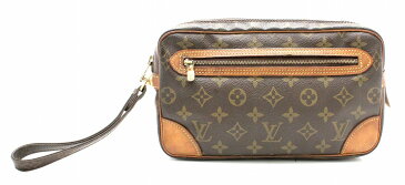 【バッグ】LOUIS VUITTON ルイ ヴィトン モノグラム マルリー ドラゴンヌ セカンドバッグ ハンドバッグ クラッチバッグ メンズ M51825 【中古】【k】