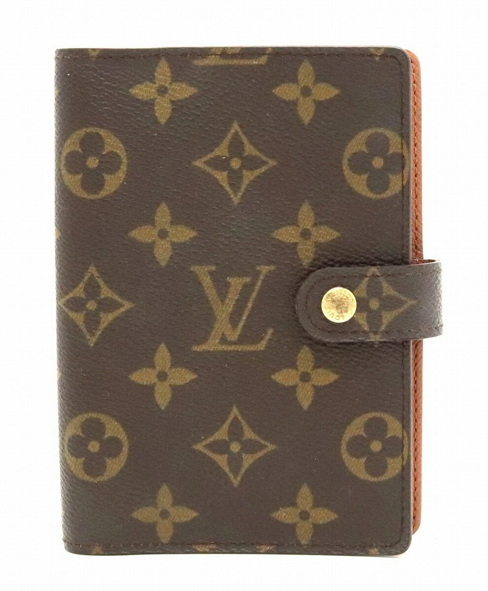 LOUIS VUITTON ルイ ヴィトン モノグラム アジェンダPM 手帳カバー 6穴式手帳カバー システム手帳 R20005 【中古】【s】