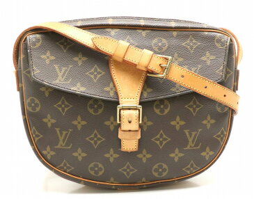 【バッグ】LOUIS VUITTON ルイ ヴィトン モノグラム ジュヌフィーユ25 ショルダーバッグ 斜めがけショルダー ポシェット M51226 【中古】【s】