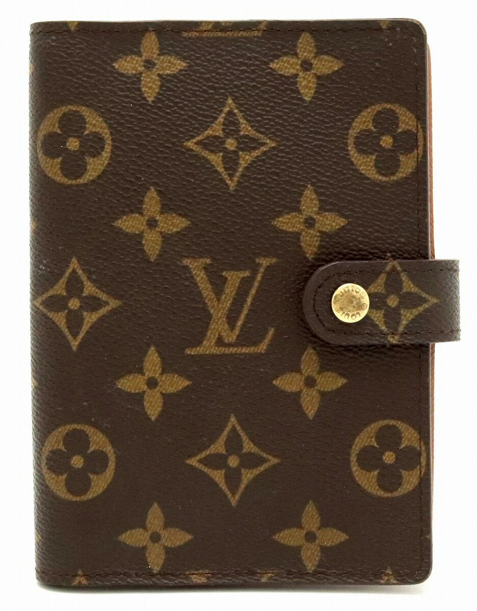 LOUIS VUITTON ルイ ヴィトン モノグラム アジェンダPM 手帳カバー 6穴式手帳カバー システム手帳 R20005 【中古】【s】