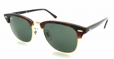 RayBan レイバン サングラス BAUSCH & LOMB ボシュロム クラブマスター スモーク ブラウン ゴールド マーブル模様 RB3016 【中古】【s】
