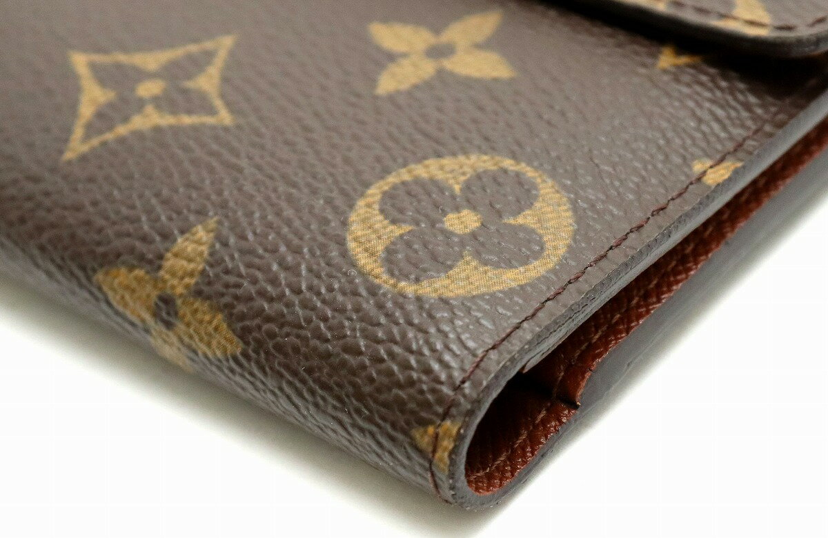 【財布】LOUIS VUITTON ルイ ヴィトン モノグラム ポシェット パスポール パスポートケース兼3つ折長財布 M60135 【中古】【s】