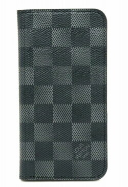 【未使用品】LOUIS VUITTON ルイ ヴィトン ダミエグラフィット ギャラクシー スマートフォン スマホケース 携帯電話ケース 【中古】