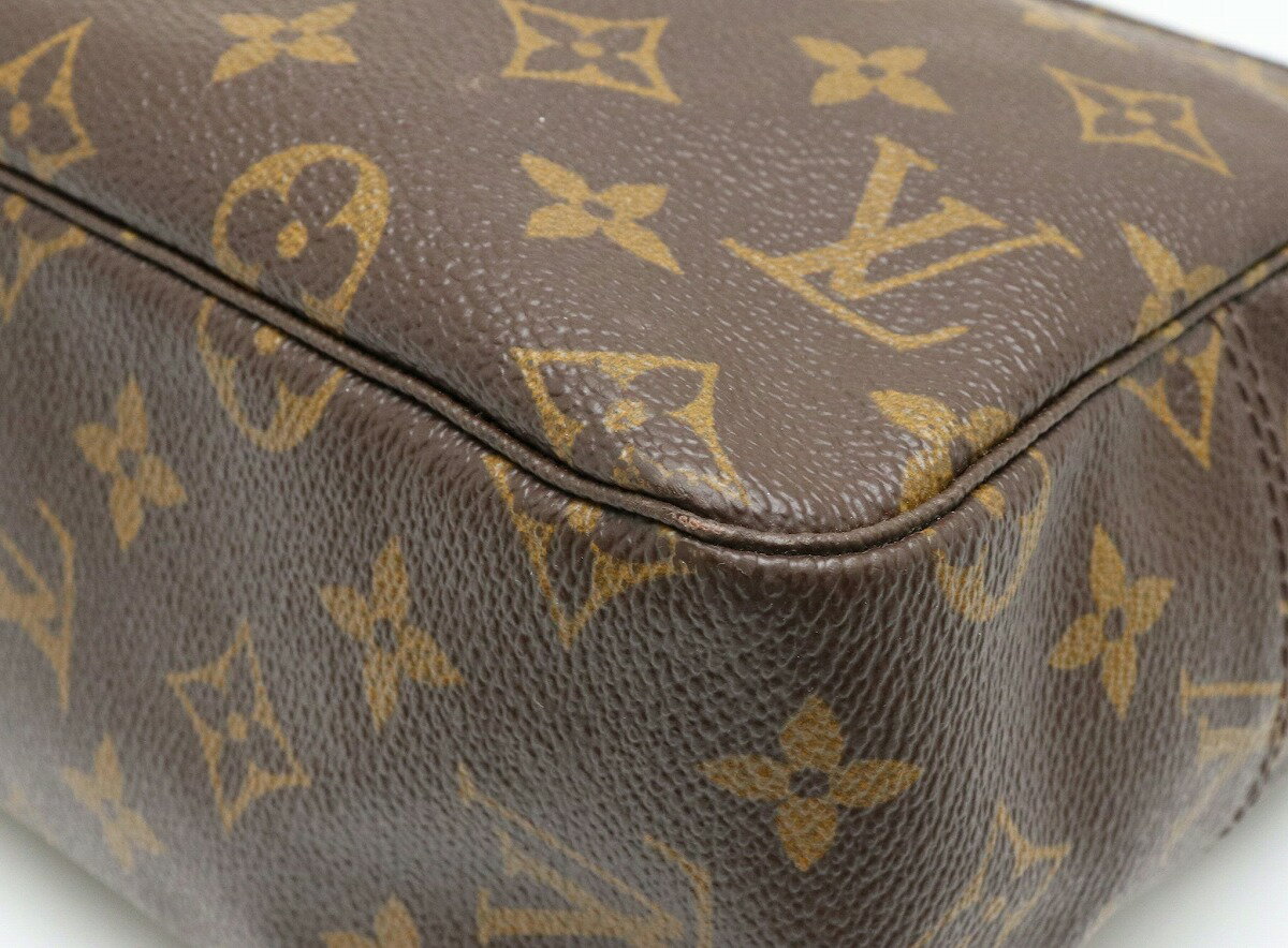 【バッグ】LOUIS VUITTON ルイ ヴィトン モノグラム トゥルース トワレット28 化粧ポーチ トラベルポーチ マルチポーチ クラッチバッグ M47522 【中古】