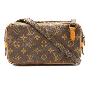 【バッグ】LOUIS VUITTON ルイ ヴィトン モノグラム マルリーバンドリエール ショルダーバッグ 斜め掛けショルダー ポシェット M51828 【中古】