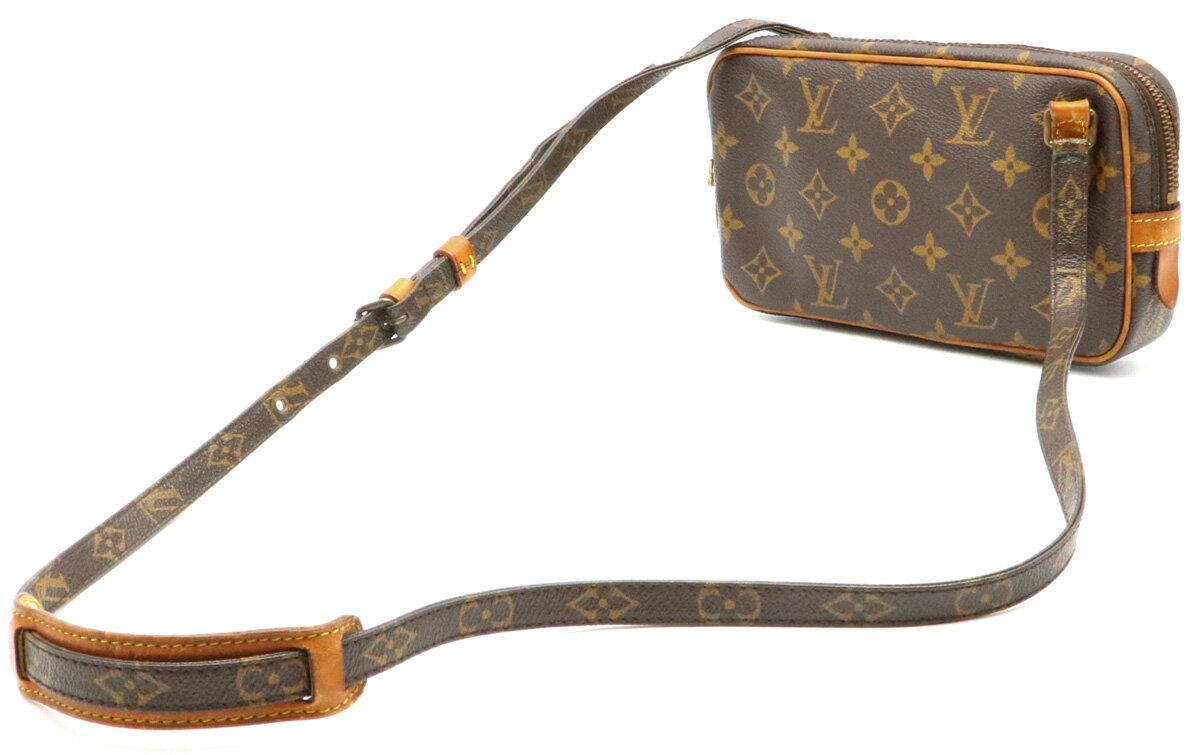 【バッグ】LOUIS VUITTON ルイ ヴィトン モノグラム マルリーバンドリエール ショルダーバッグ 斜め掛けショルダー ポシェット M51828 【中古】