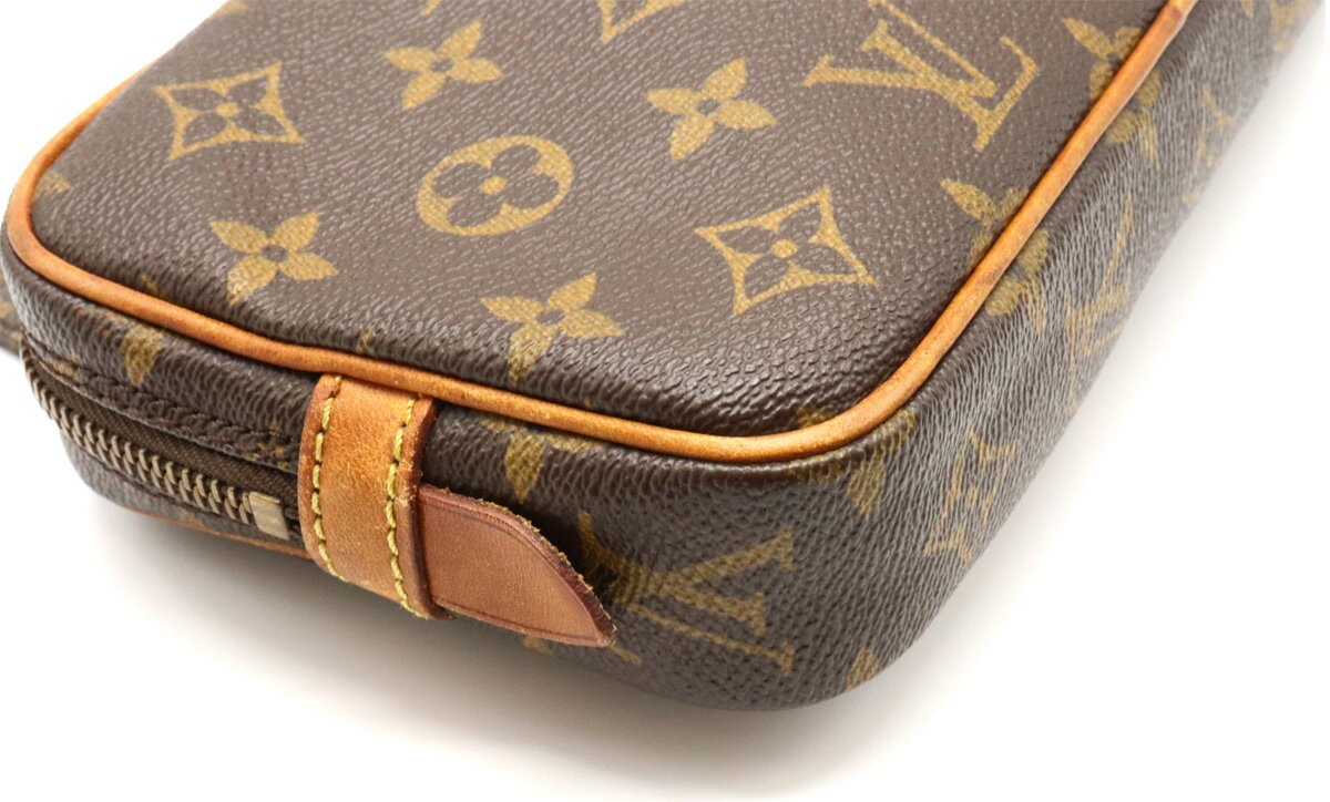 【バッグ】LOUIS VUITTON ルイ ヴィトン モノグラム マルリーバンドリエール ショルダーバッグ 斜め掛けショルダー ポシェット M51828 【中古】