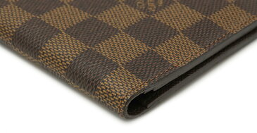 【財布】LOUIS VUITTON ルイ ヴィトン ダミエ ポルトバルール カルト クレディ 2つ折長札入れ 二つ折り長札入れ N61823 【中古】