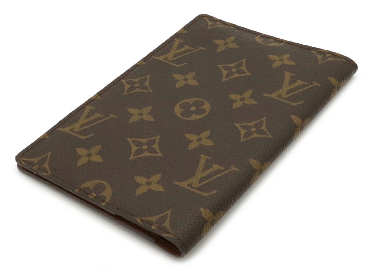 【財布】LOUIS VUITTON ルイ ヴィトン モノグラム クーベルチュール パスポール パスポートカバー パスポートケース M60178 【中古】