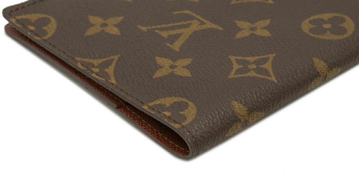【財布】LOUIS VUITTON ルイ ヴィトン モノグラム クーベルチュール パスポール パスポートカバー パスポートケース M60178 【中古】
