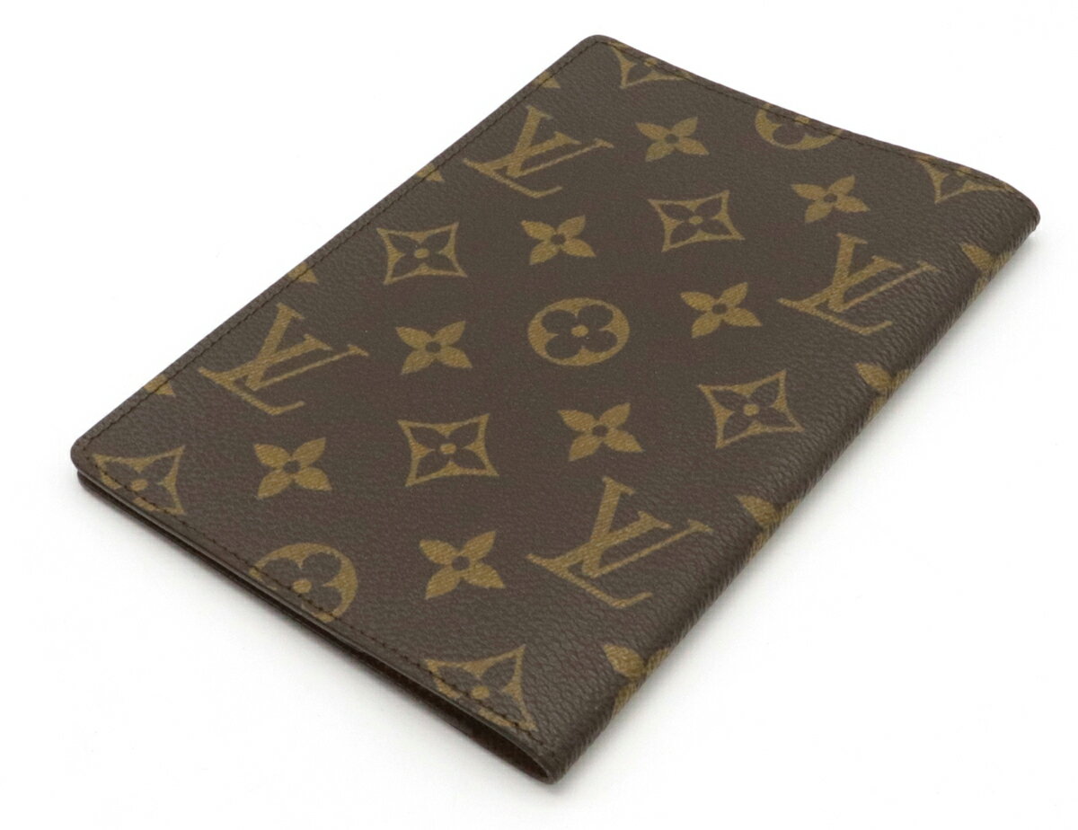 【財布】LOUIS VUITTON ルイ ヴィトン モノグラム クーベルチュール パスポール パスポートカバー パスポートケース M60178 【中古】