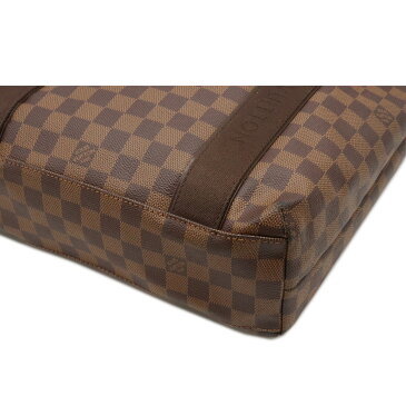 【バッグ】LOUIS VUITTON ルイ ヴィトン ダミエ カバ ボブール トートバッグ ショルダーバッグ ショルダートート 縦長 N52006 【中古】