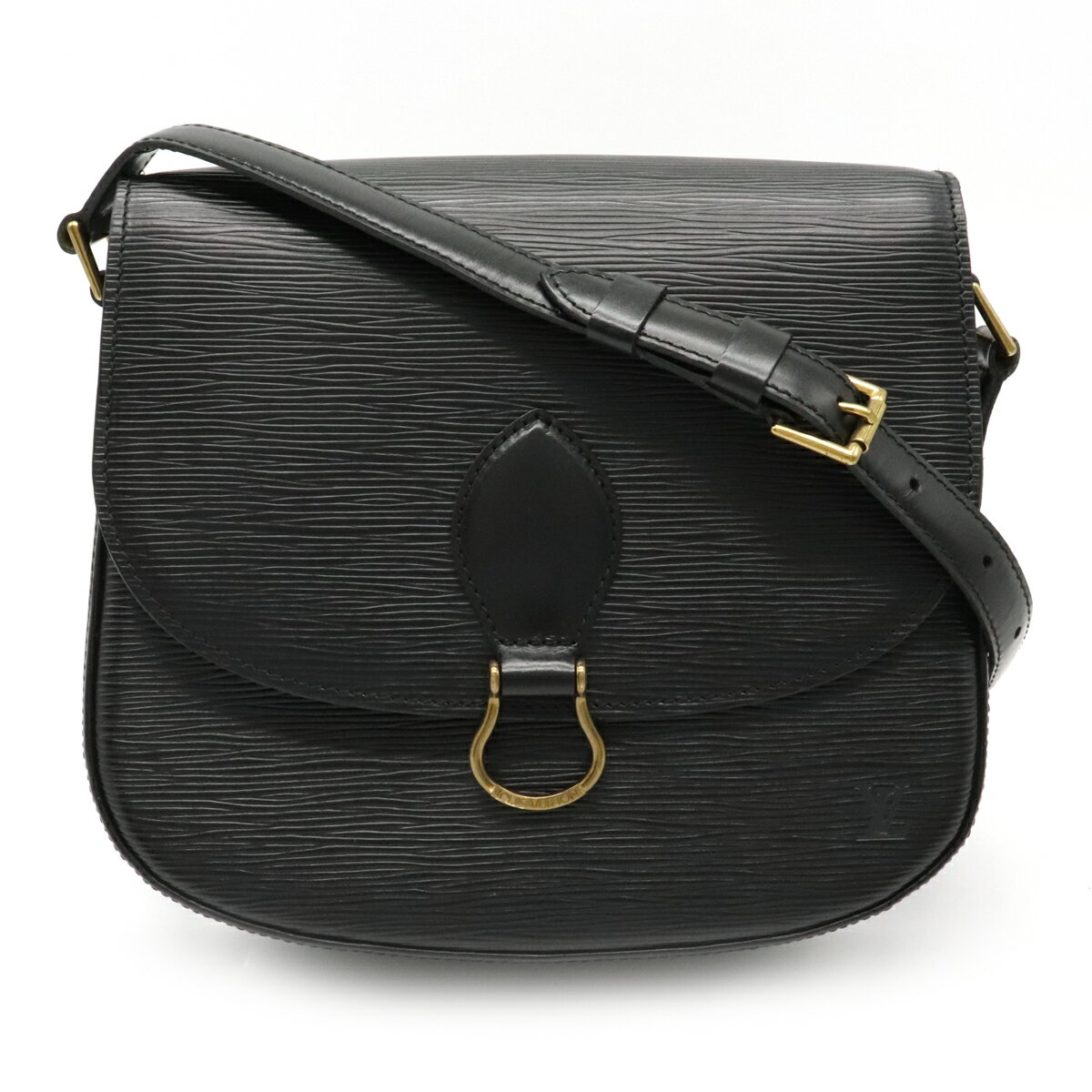 【バッグ】LOUIS VUITTON ルイ ヴィトン エピ サンクルー ショルダーバッグ 斜め掛けショルダー レザー ノワール 黒 ブラック M52192 【中古】