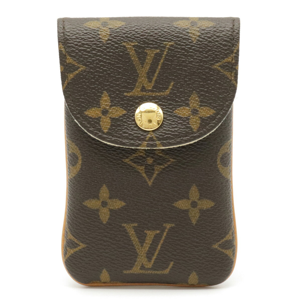 LOUIS VUITTON ルイ ヴィトン モノグラム エテュイ テレフォンヌMM 携帯ケース スマホケース 小物入れ マルチケース ポーチ M66546 【中古】