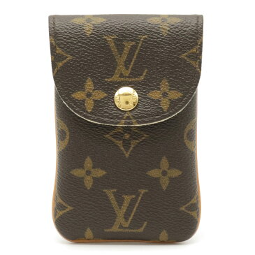 LOUIS VUITTON ルイ ヴィトン モノグラム エテュイ テレフォンヌMM 携帯ケース スマホケース 小物入れ マルチケース ポーチ M66546 【中古】