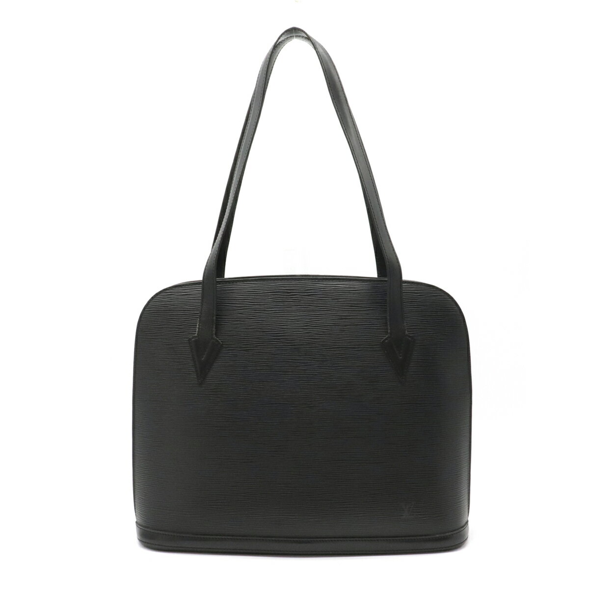 【先着順！最大5万円OFFクーポン！】【バッグ】LOUIS VUITTON ルイ ヴィトン エピ リュサック ショルダーバッグ トートバッグ ショルダートート レザー ノワール 黒 ブラック M52282 【中古】