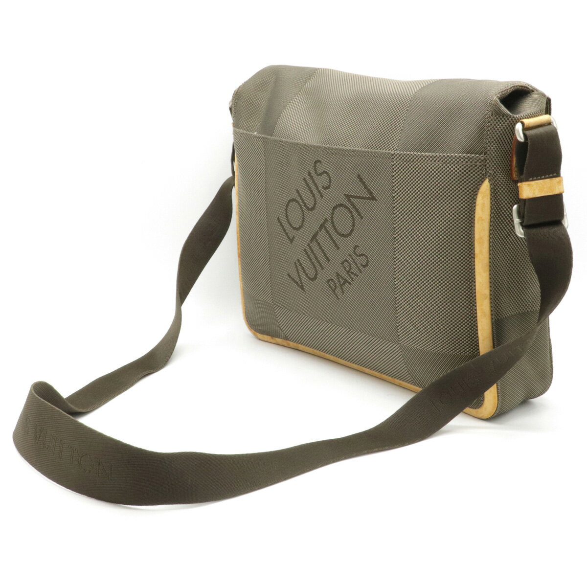 【バッグ】LOUIS VUITTON ルイ ヴィトン ダミエジェアン メサジェ メッセンジャーバッグ ショルダーバッグ 斜め掛け テール M93030 【中古】