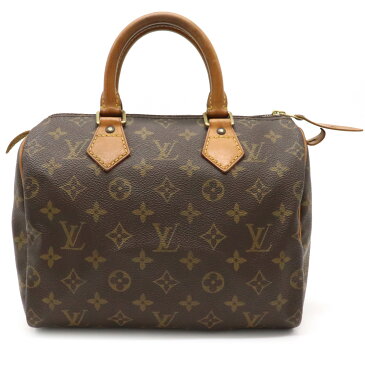 【先着順！最大5万円OFFクーポン！】【バッグ】LOUIS VUITTON ルイ ヴィトン モノグラム スピーディ25 ミニボストンバッグ ハンドバッグ M41528 【中古】