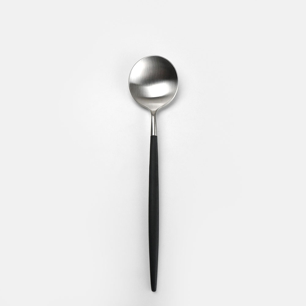 Cutipol / GOA fU[gXv[iubNVo[jy[։ 10_܂Łz yN`|[/LeB|[/SA/Jg[/dessert spoon/black/silverz[116787