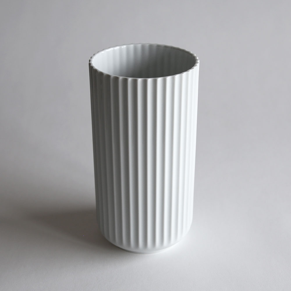 Lyngby Porcelain リュンビューポーセリン / Vase 20cm(White)|磁器 花瓶 北欧 フラワーベース ホワイト シンプル インテリア ギフト|118209 [2]