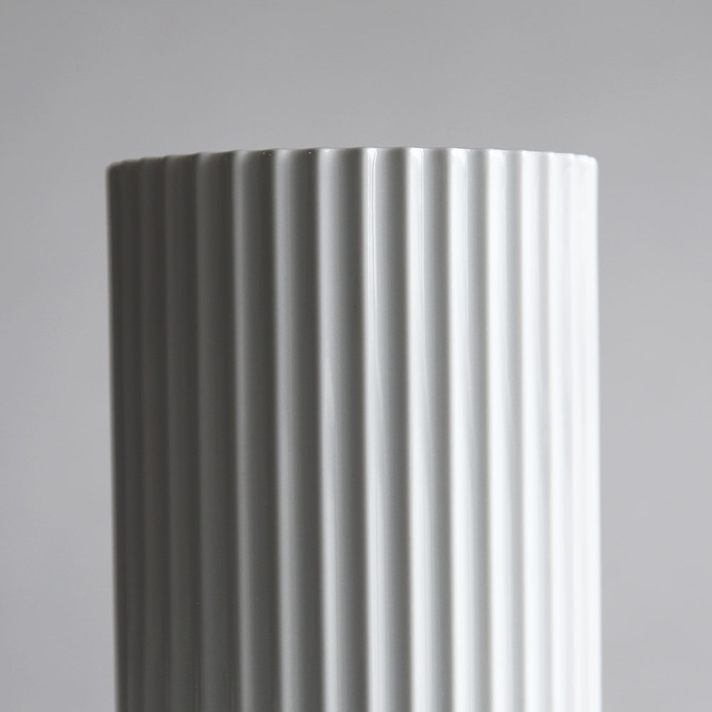 Lyngby Porcelain リュンビューポーセリン / Vase 20cm(White)|磁器 花瓶 北欧 フラワーベース ホワイト シンプル インテリア ギフト|118209 [3]