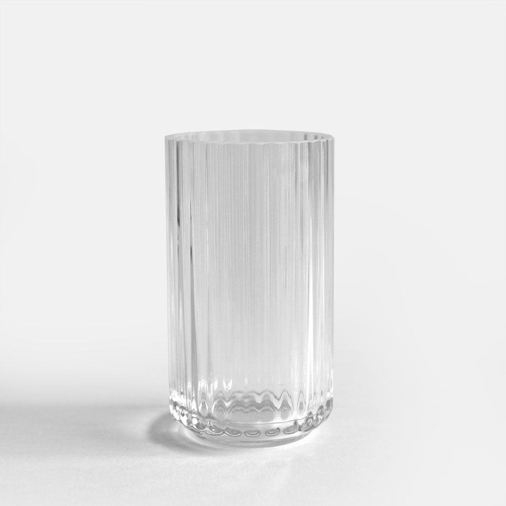 Lyngby Porcelain / Vase Glass 12cm(Clear)[117470