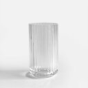 【あす楽対応】Lyngby Porcelain リュンビューポーセリン / Vase Glass 12cm(Clear)【ガラスベース/フラワーベース/花瓶/北欧/クリア】 117470