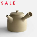 【SALE】丸よ小泉商店 / chanoma II kinari kyusu 380ml【在庫処分セール 急須 常滑焼 茶の間 お茶 生成】[117000