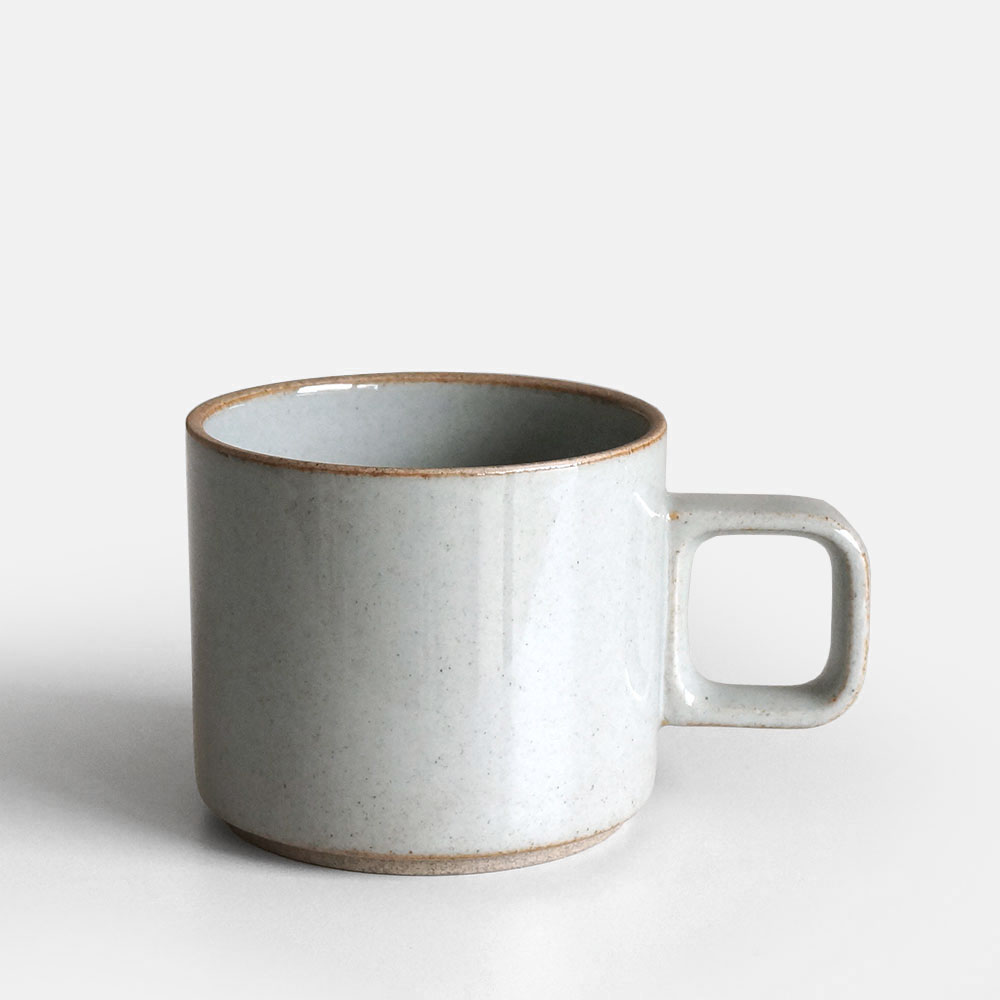 HASAMI PORCELAIN[ハサミポーセリン] / MUG CUP size:S(Gloss Gray) / HPM019【マグカップ/330ml/グロスグレー/クリア/食器/波佐見焼き/電子レンジ対応/ギフト】 [111159