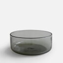 Own. / Rim Bowl (03)【オウン/リムボウル/ガラスボウル/鷲塚貴紀/WASHIZUKA GLASS STUDIO/ワシズカグラススタジオ/ハンドメイド/チャコール/B.L.Wオリジナル】[116260