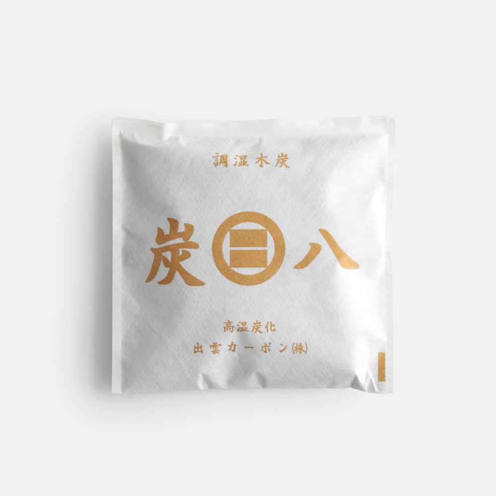 出雲屋炭八 / 炭八 スマート小袋 400ml|メール便可 2点まで|出雲カーボン 湿気対策 除湿 消臭 脱臭炭 脱臭剤 消臭剤 炭 インテリア おしゃれ ギフ...