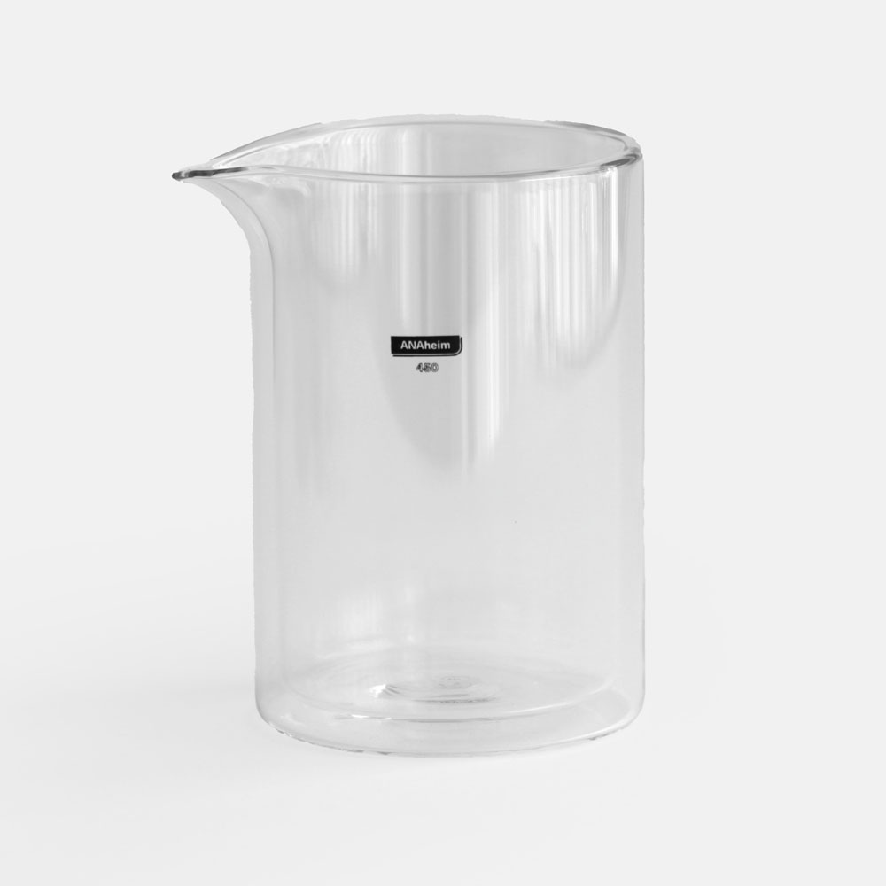 ANAheim / ANAheim Double Wall Beaker 450ml (Clear) | アナハイム ダブルウォール ビーカー ピッチャー コーヒー お茶 クリア | 119089