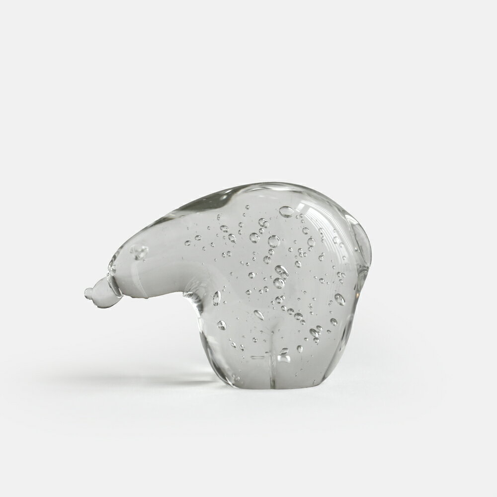 Rakuten - HERE by DETAIL / Glass Objet Polar Bear Small｜ヒアバイディテール グラスオブジェ ポーラーベア スモール ガラス 熊｜119027