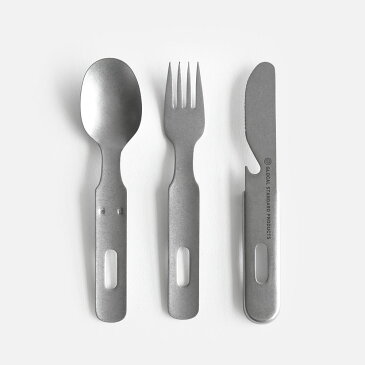 GLOCAL STANDARD PRODUCTS / CAMP 3pcs【メール便可 4点まで】【グローカルスタンダードプロダクツ/キャンプ3ピース/カトラリー/アウトドア】[112152