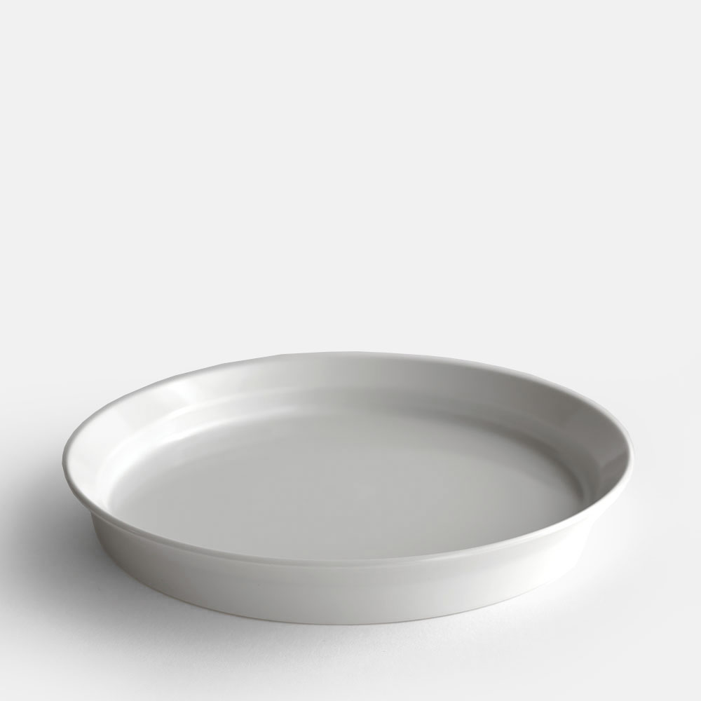 イチロクイチロクアリタジャパン 食器 1616/arita japan / TY “Standard” Round Deep Plate240（White）【あす楽対応】【有田焼/柳原照弘/TYスタンダード/ラウンドディーププレート/食器/ギフト】[116408