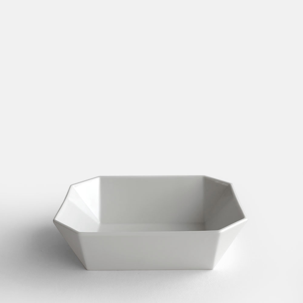 1616/arita japan / TY “Standard” Square Bowl150（White）[116410