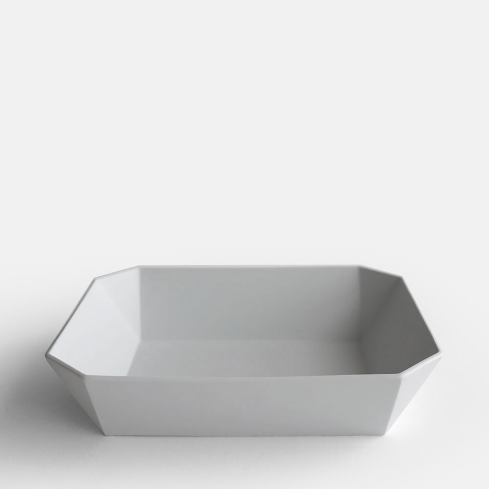 イチロクイチロクアリタジャパン 食器 1616/arita japan / TY “Standard” Square Bowl184（Plain Gray）【あす楽対応】【有田焼/柳原照弘/TYスタンダード/スクエアボウル/食器/ギフト】[116377