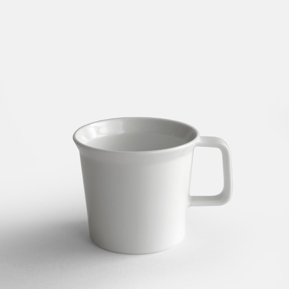 1616/arita japan / TY “Standard” Coffee Cup w.handle（White）【あす楽対応】【有田焼/柳原照弘/TYスタンダード/コーヒーカップ/食器/ギフト】[116421